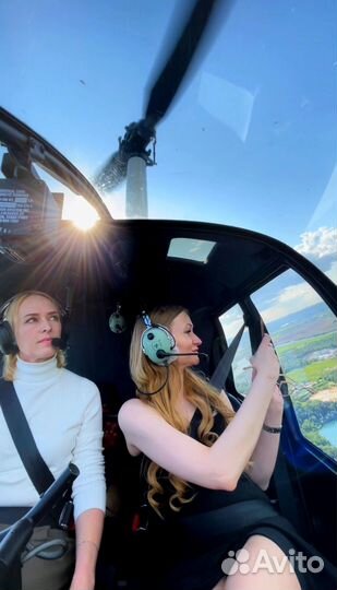 Полеты на вертолете в Москве