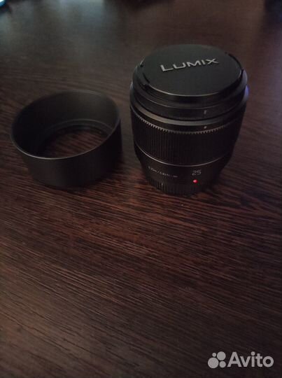 Объектив Panasonic Lumix G 25mm f:1.7 asph