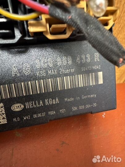 Volkswagen passat b6 блок комфорта