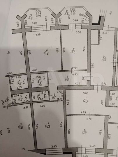 2-к. квартира, 81,7 м², 9/10 эт.