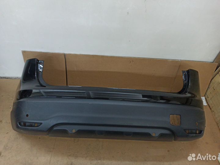 Бампер задний Кашкай 2 РФ черный