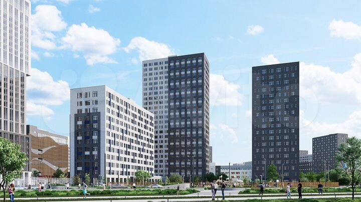 Квартира-студия, 28,6 м², 20/31 эт.