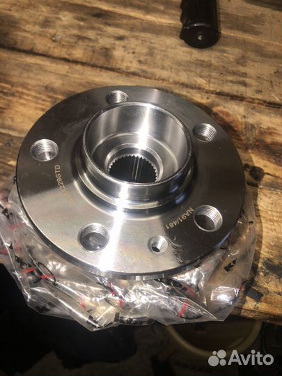 Передний ступичный подшипник volkswagen polo