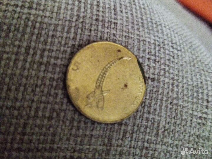 Республика Словения 5 tolarjev Ибекс