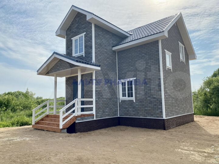 Дом 104,4 м² на участке 7,5 сот.
