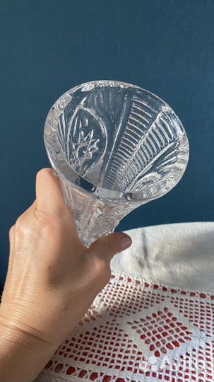 Ваза хрустальная СССР для цветов