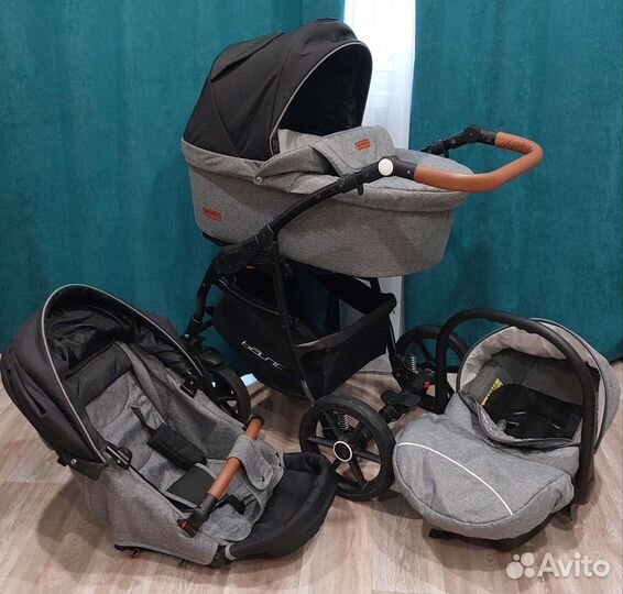 Коляска rico basic 3 в 1