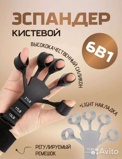 Эспандер для пальцев кистевой