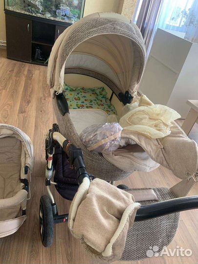 Коляска 2 в 1 adamex galactic