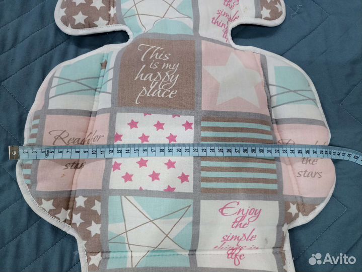 Коврик в коляску хб