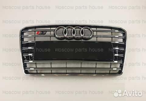 Audi A7 4G дорест 10-14 решетка радиатора S7