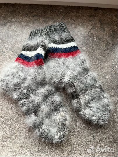 Носки из собачьей шерсти