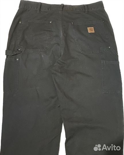 Джинсы брюки штаны carhartt carpenter double knee