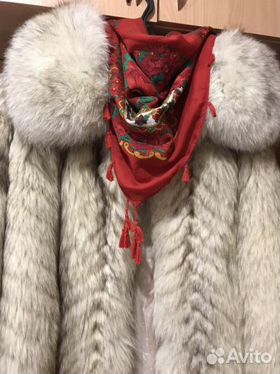 Шуба песцовая