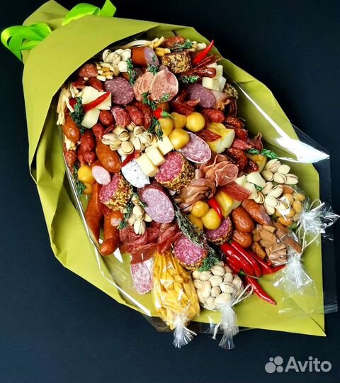 Съедобные букеты для мужчин