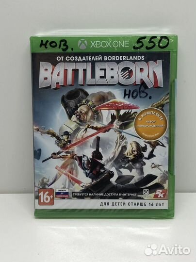 Диск Battleborn для Xbox One