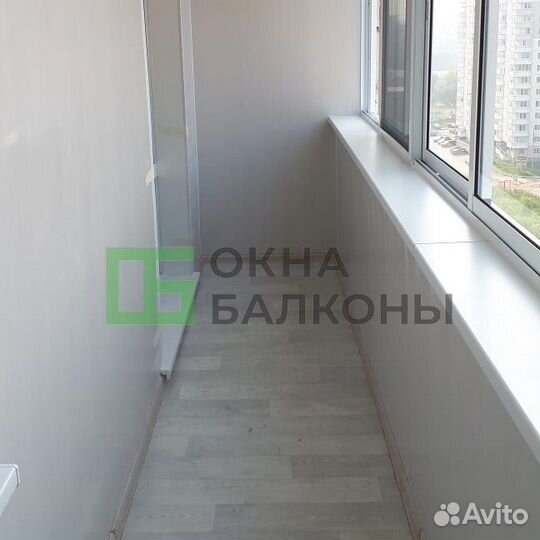 Остекление балконов. Окна пвх