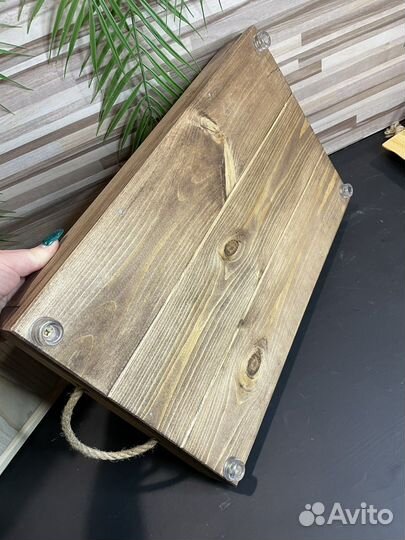 Поднос деревянный