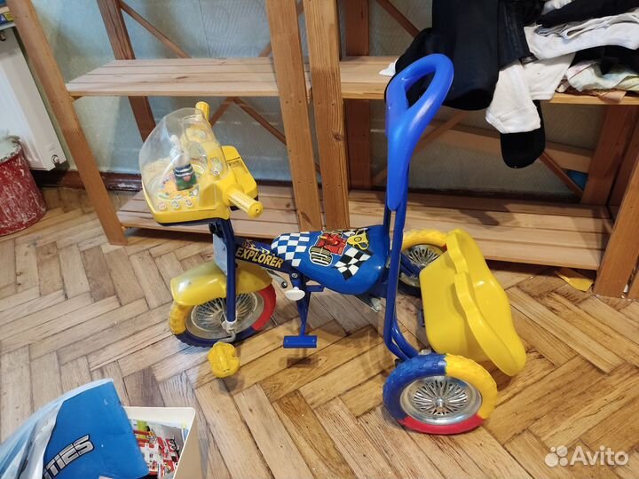 Детский велосипед и беговел