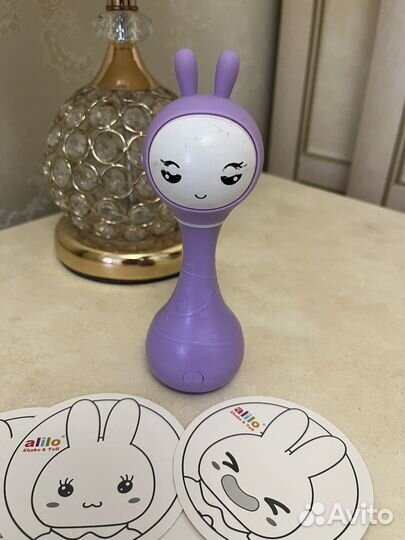 Зайка алило с карточками