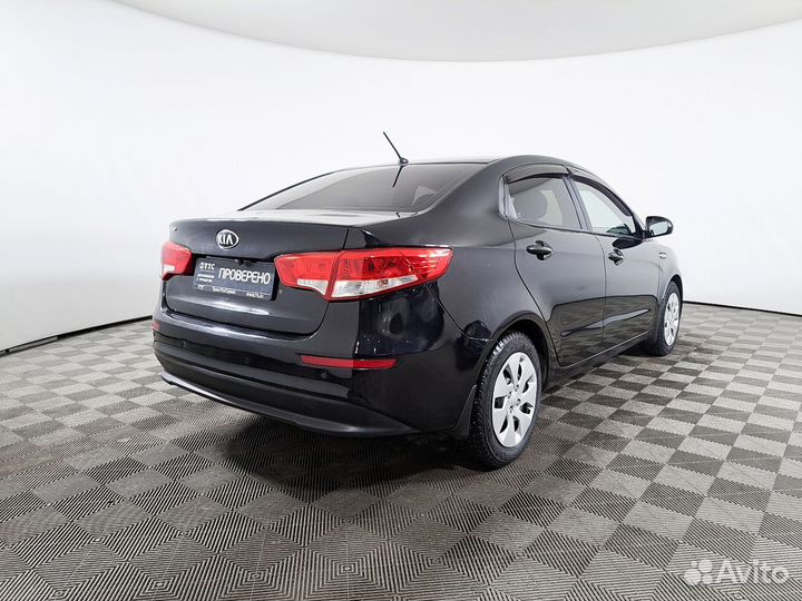 Kia Rio 1.6 МТ, 2015, 106 146 км