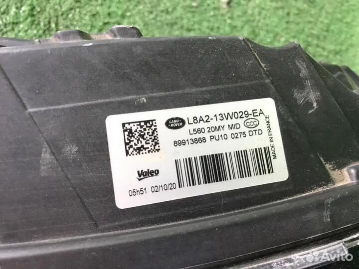 Фара правая Land Rover Range Rover Velar