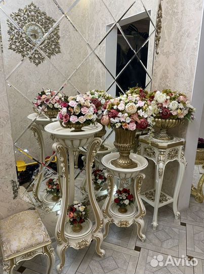 Цветочница, подставка под цветы новая