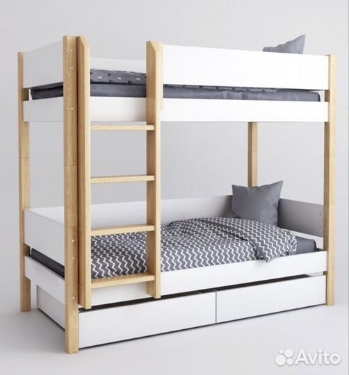 Кровать двухьярусная 160х80 см