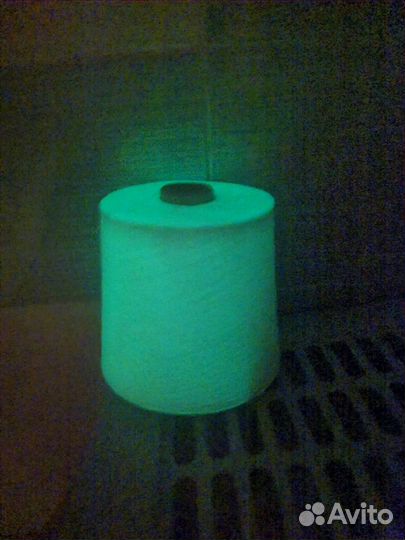 Пряжа светящаяся в темноте. Цена за 100 грамм
