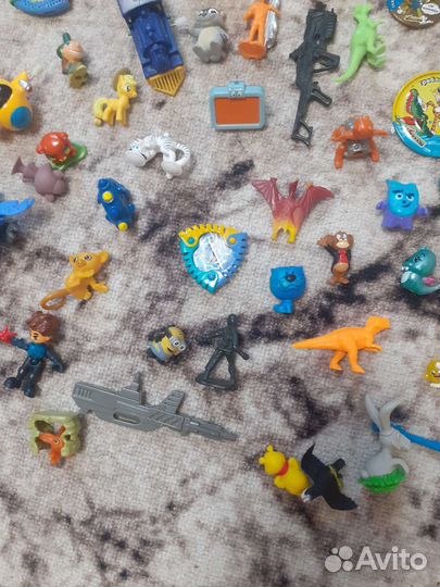 Игрушки из киндера McDonald's