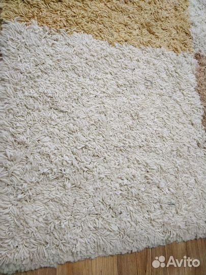 Палас, после химчистки, размер: 4м*1,5м