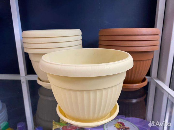 Горшки, кашпо, грунт для цветов. yana flor