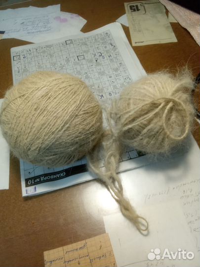 Пряжа из собачьей шерсти