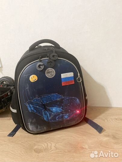Рюкзак школьный для мальчика grizzly