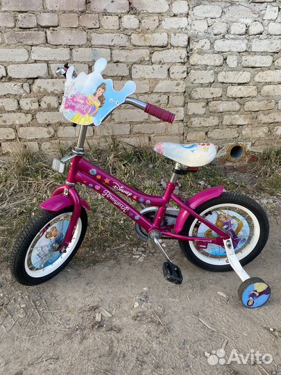 Велосипед принцессы Дисней + новые кисточки