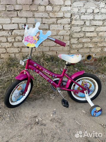 Велосипед принцессы Дисней + новые кисточки