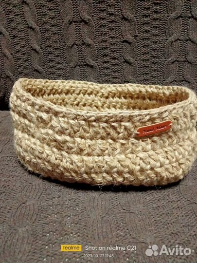 Корзинка с ручками