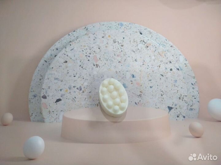 Массажное мыло с люффой