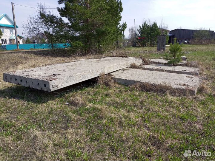 Плиты перекрытия пустотные бу