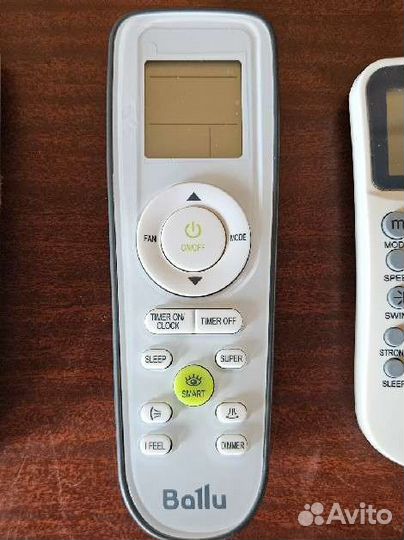 Пульт для кондиционера zanussi. electrolux. ballu