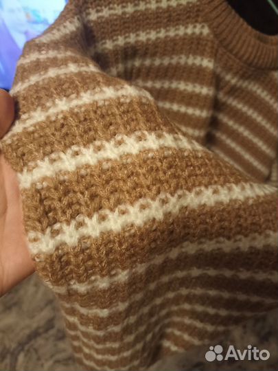 Свитер вязаный женский оверсайз