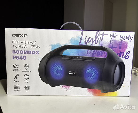 Портативная колонка dexp P540, черный купить в Казани с доставкой ...
