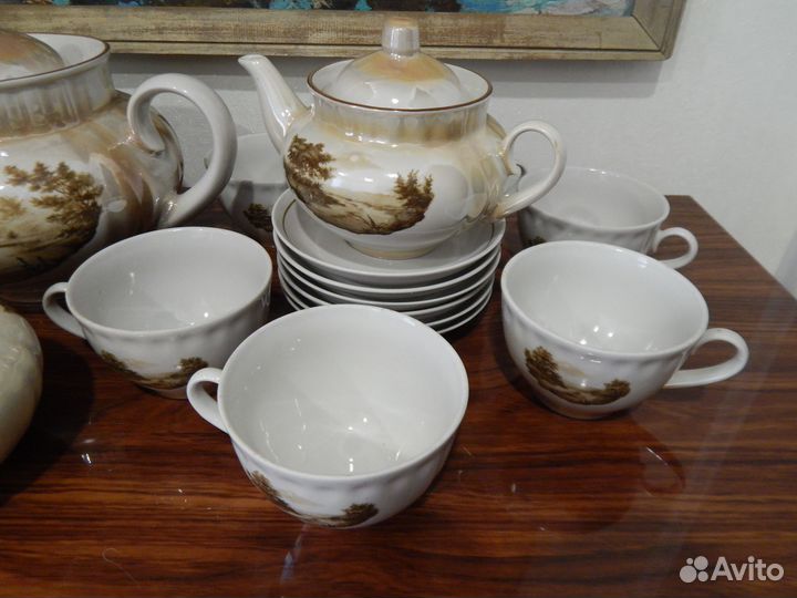 Чайно кофейный сервиз