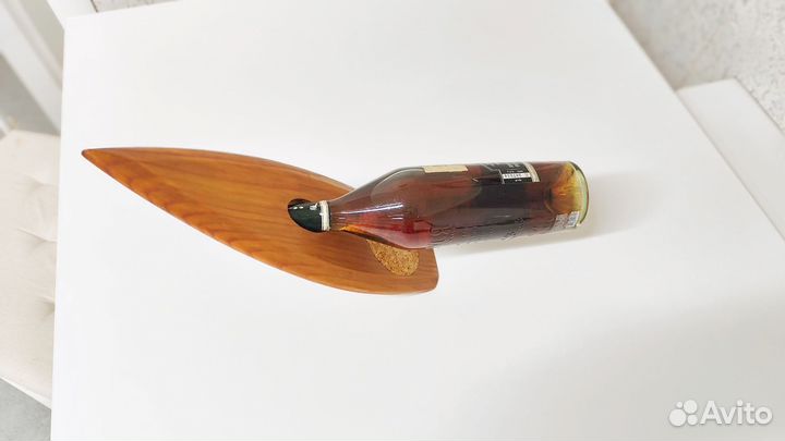 Подставка для бутылок, деревянная