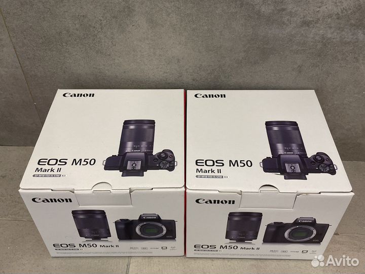 Canon M50 Mark II Kit 18-150mm IS STM Новые-Гарант