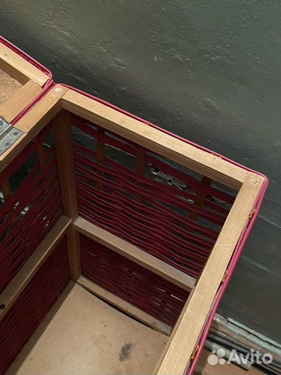 Корзина плетеная для хранения СССР