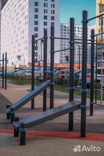 Воркаут Площадки Турник, брусья, качели