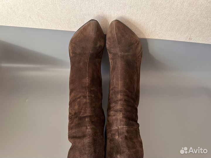 Сапоги женские натуральная кожа 37