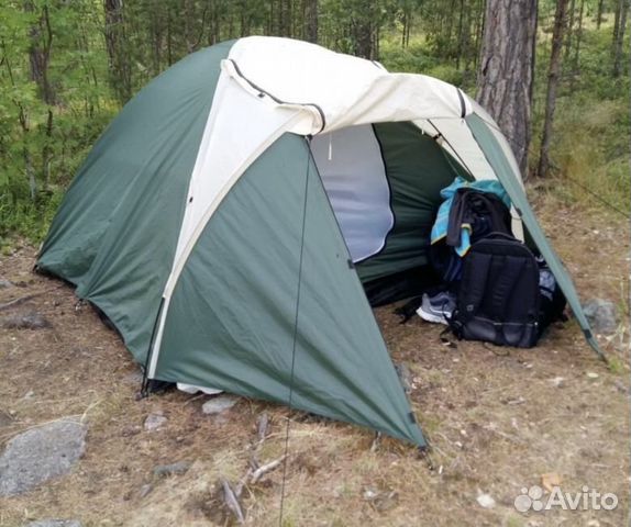 Палатка 4х местная с тамбуром купить в Санкт-Петербурге | Хобби и отдых ...