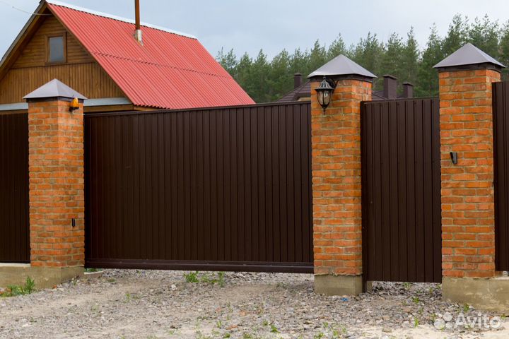Заборы и ворота под ключ